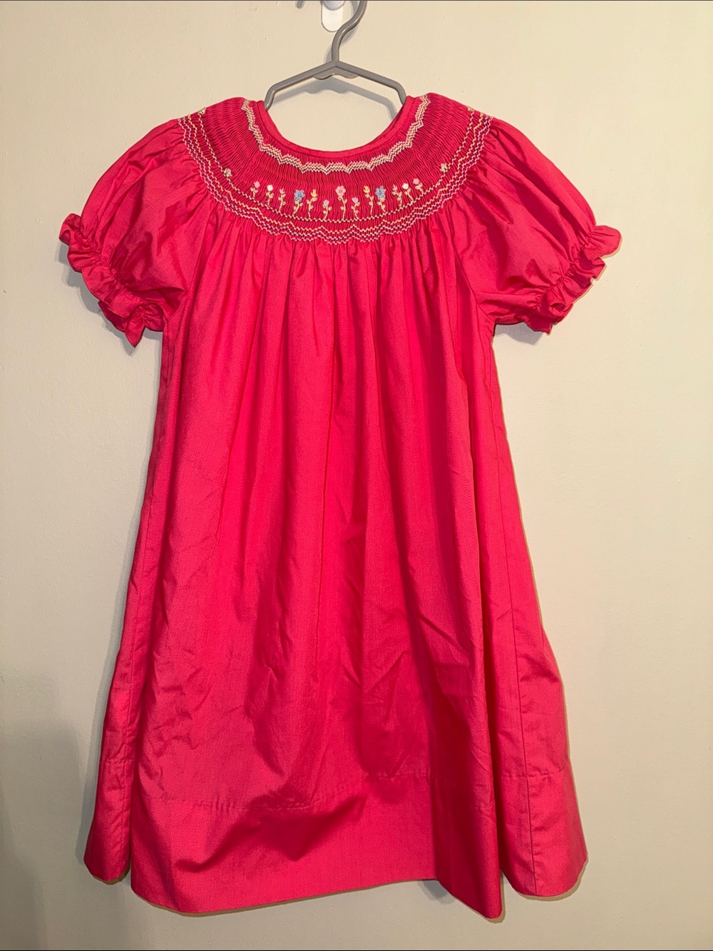 Rosalina Collection Floral and Smock Gown 4T